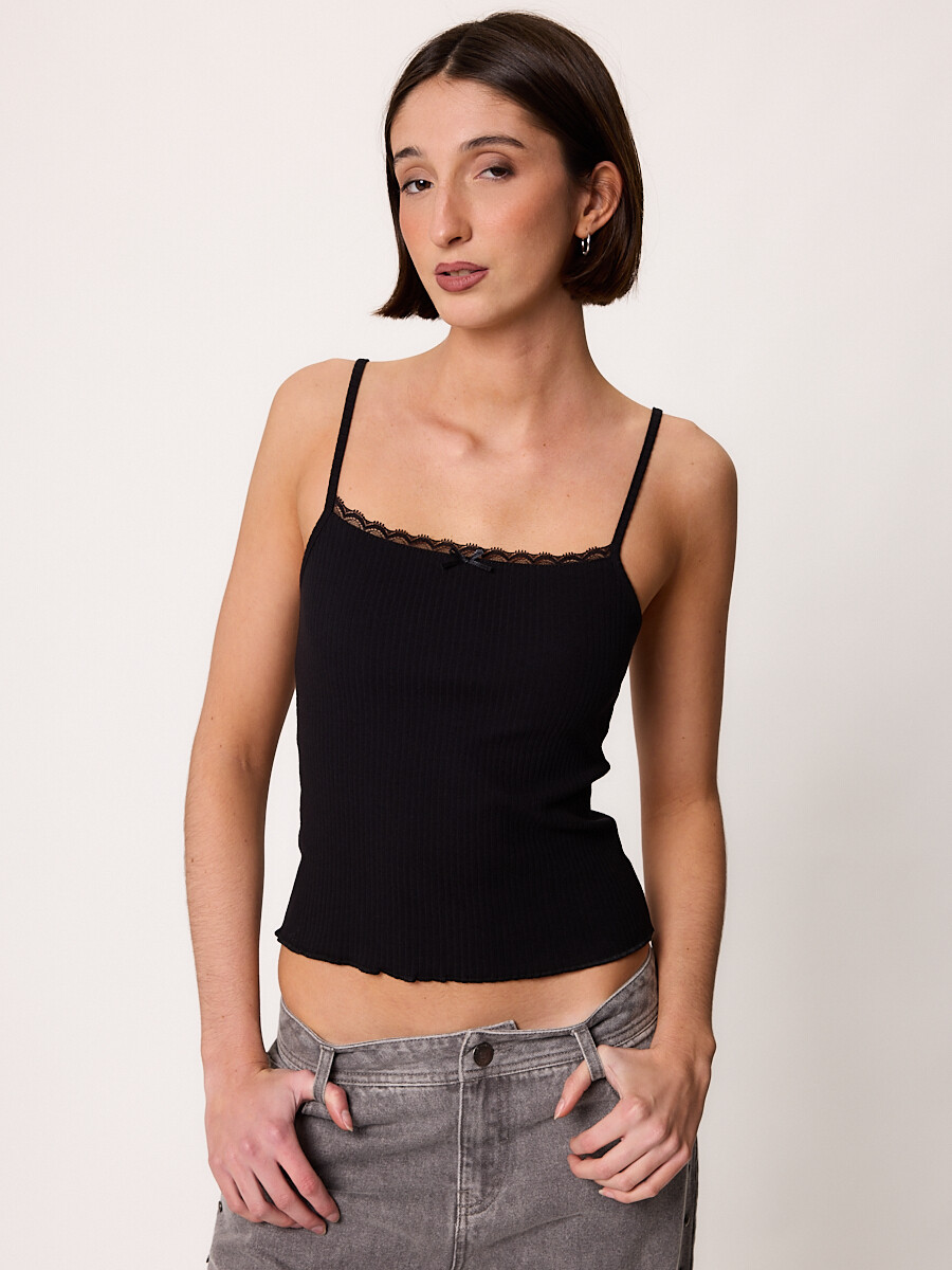 MUSCULOSA ANTERI DIXIE Negro