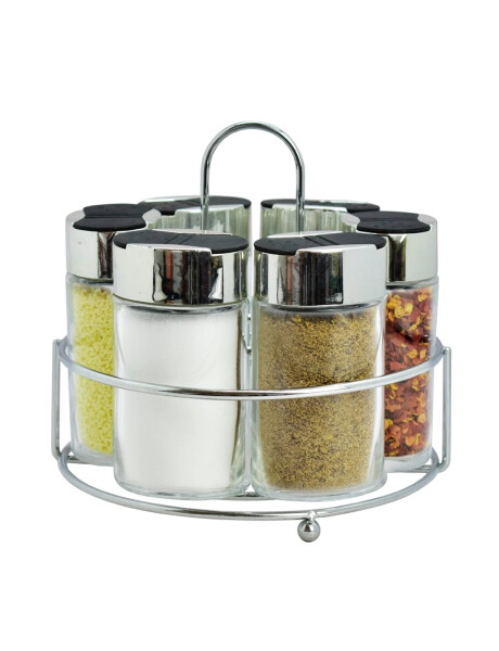 SET DE ESPECIEROS CON SOPORTE 6 PIEZAS 110 ML SET DE ESPECIEROS CON SOPORTE 6 PIEZAS 110 ML