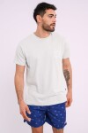 Remera oversize manga corta Blanco