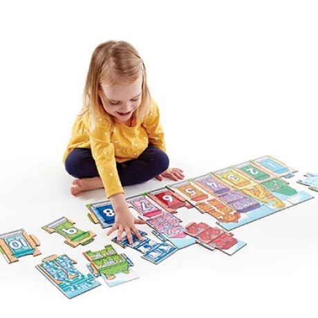 Juego puzzle de 20 piezas números con Póster Juego puzzle de 20 piezas números con Póster