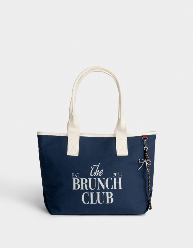 Shopper Cartera Shopper "campus Club" - Azul Medio