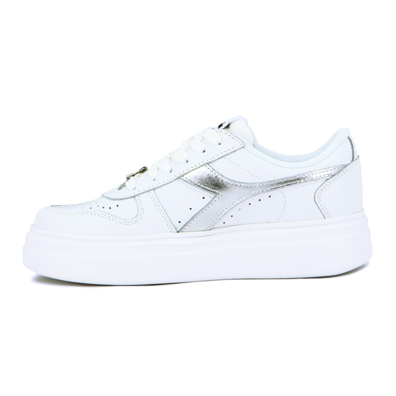 Diadora Calzado Lifestyle Sportswear MAGIC BOLD METAL WN Blanco-Plata
