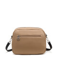 Cartera Las Oreiro Bandolera Morral Beige