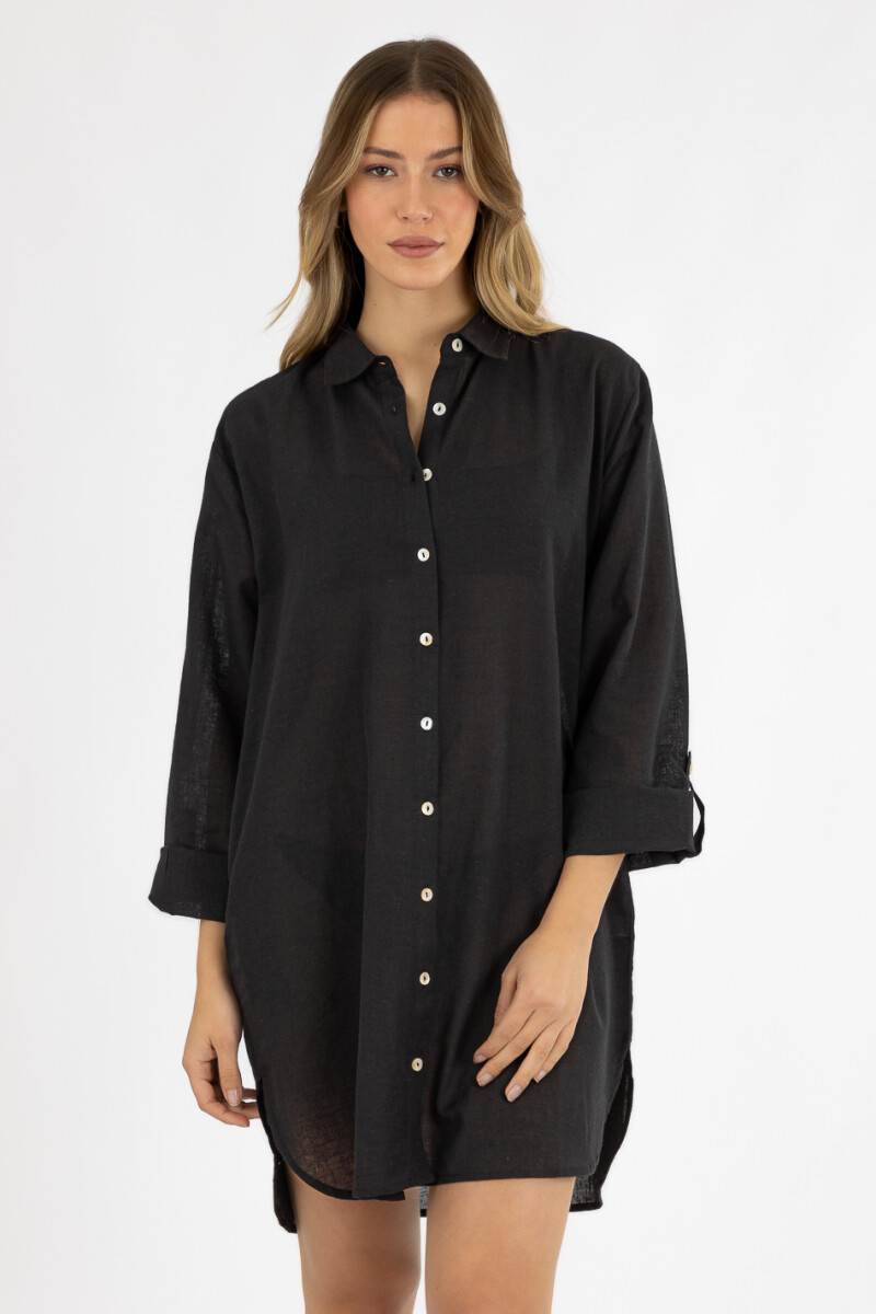 Camisola light tropic - Negro 