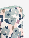 Complemento Marroquinería Nylon Pouch Con Cierre - Estampado Flores