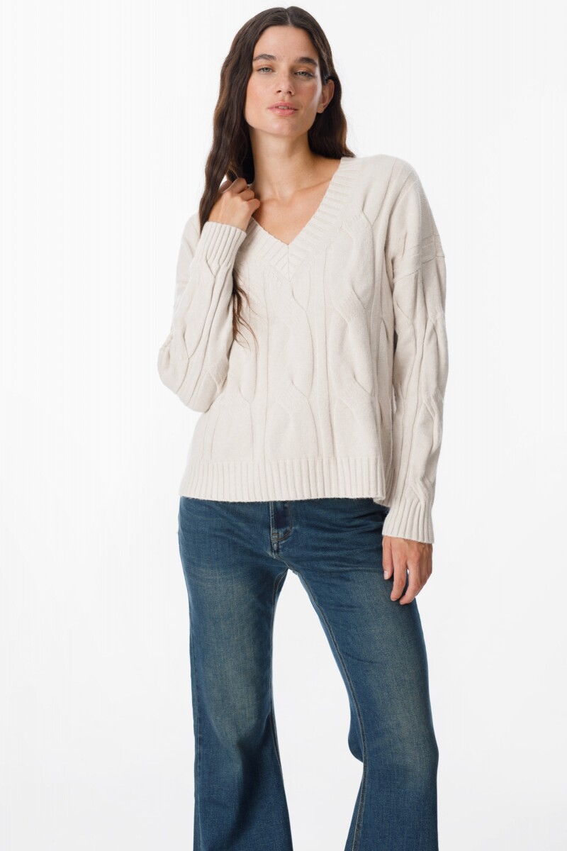 Sweater Corteza Beige