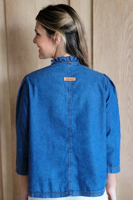 Camisa Carlotta Denim Azul