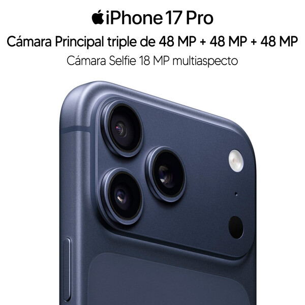 Apple Iphone 17 Pro 12/256gb 5g CEL IPHONE 17 PRO 12/256 AZUL DF
