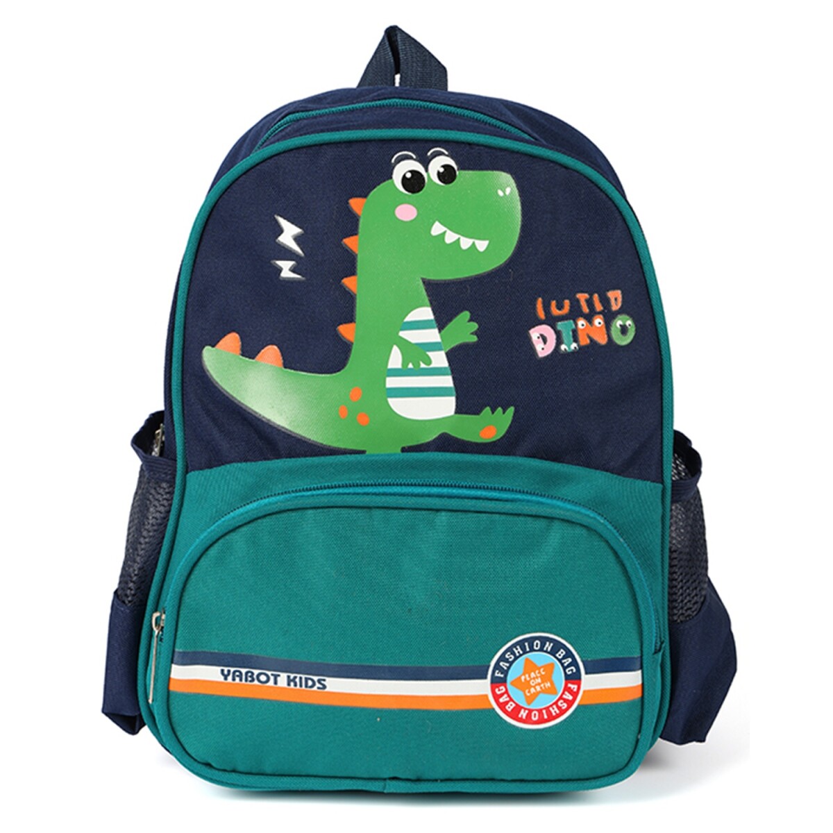 Mochila Infantil Escolar Canva 2 Bolsillos - Dino 