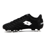 Lotto Futbol Cancha Cuero pro intercambiable Hombre con repuestos y llave black/white Negro-Blanco
