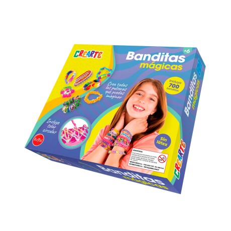 Set de 700 Bandas Elásticas para Crear Pulseras Royal Crearte Incluye Telar Set de 700 Bandas Elásticas para Crear Pulseras Royal Crearte Incluye Telar