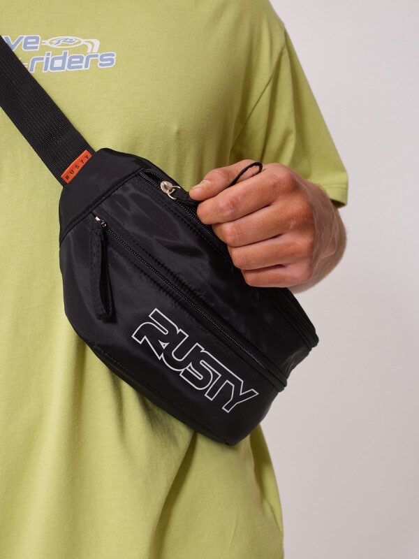 RIÑONERA SKATI RUSTY Negro