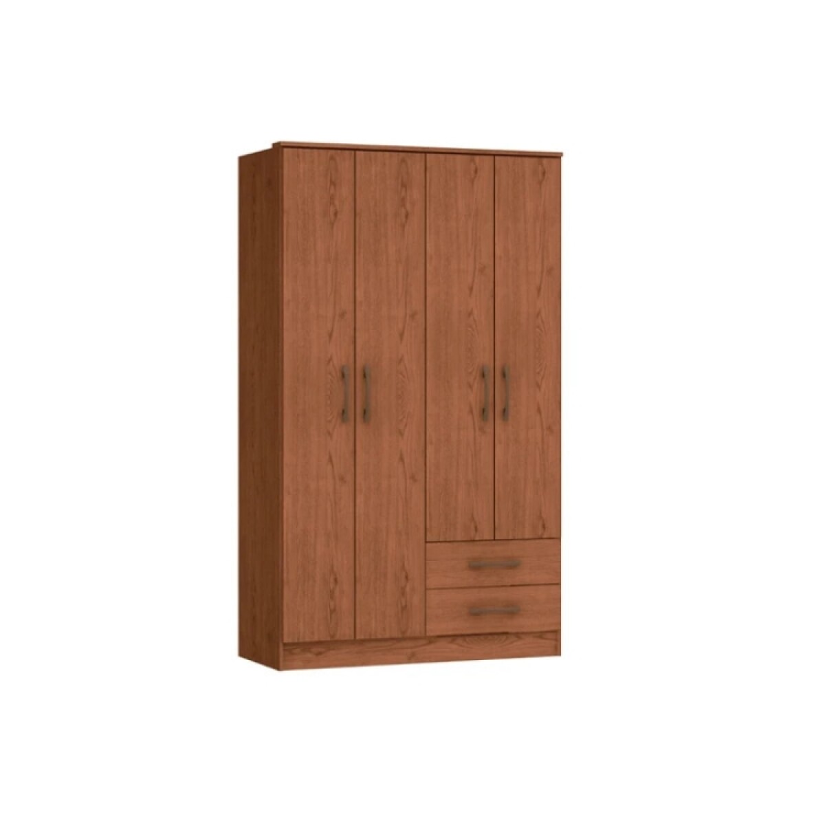 Ropero Toquio 4 Puertas Macadamia Mdp 