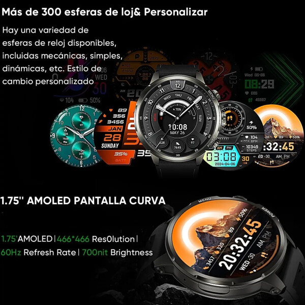 Smartwach Shark X Pro Lte 4g Wifi Cámara SMARTWATCH BLACK SHARK X PRO LTE 4G NEGR