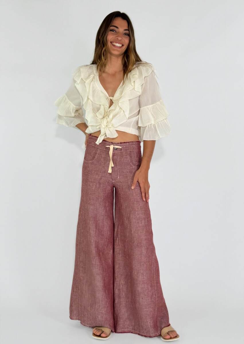 PANTALON WHITNEY - ROJO 