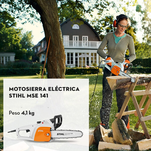 Motosierra Eléctrica Stihl Mse141 35 Cm MOTOSIERRA ELECTRICA STIHL MSE141