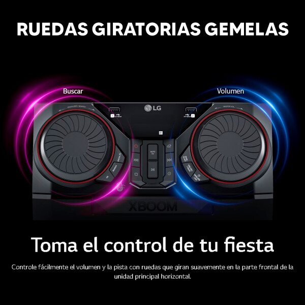 Mini Componente Lg Xboom Ck43n MINICOMPONENTE LG XBOOM CK43N