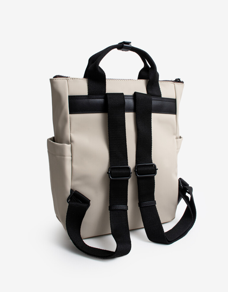 Mochilas Urbanas Engomado Mochila Rue Du Voyage - Blanco Crudo