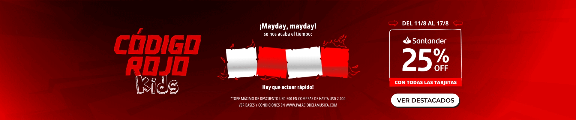 Codigo rojo KIDS - HOME SLIDER