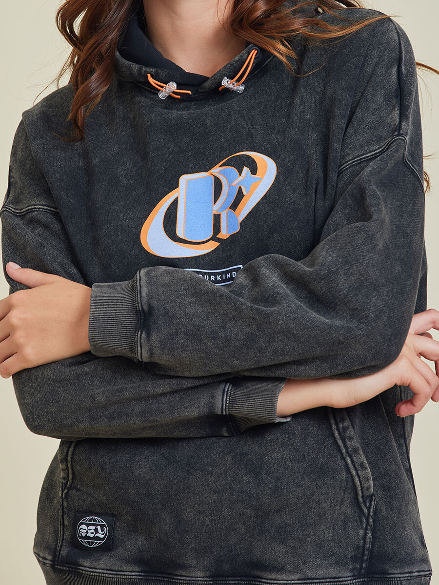 CANGURO S/C ETYA RUSTY - Gris Oscuro 