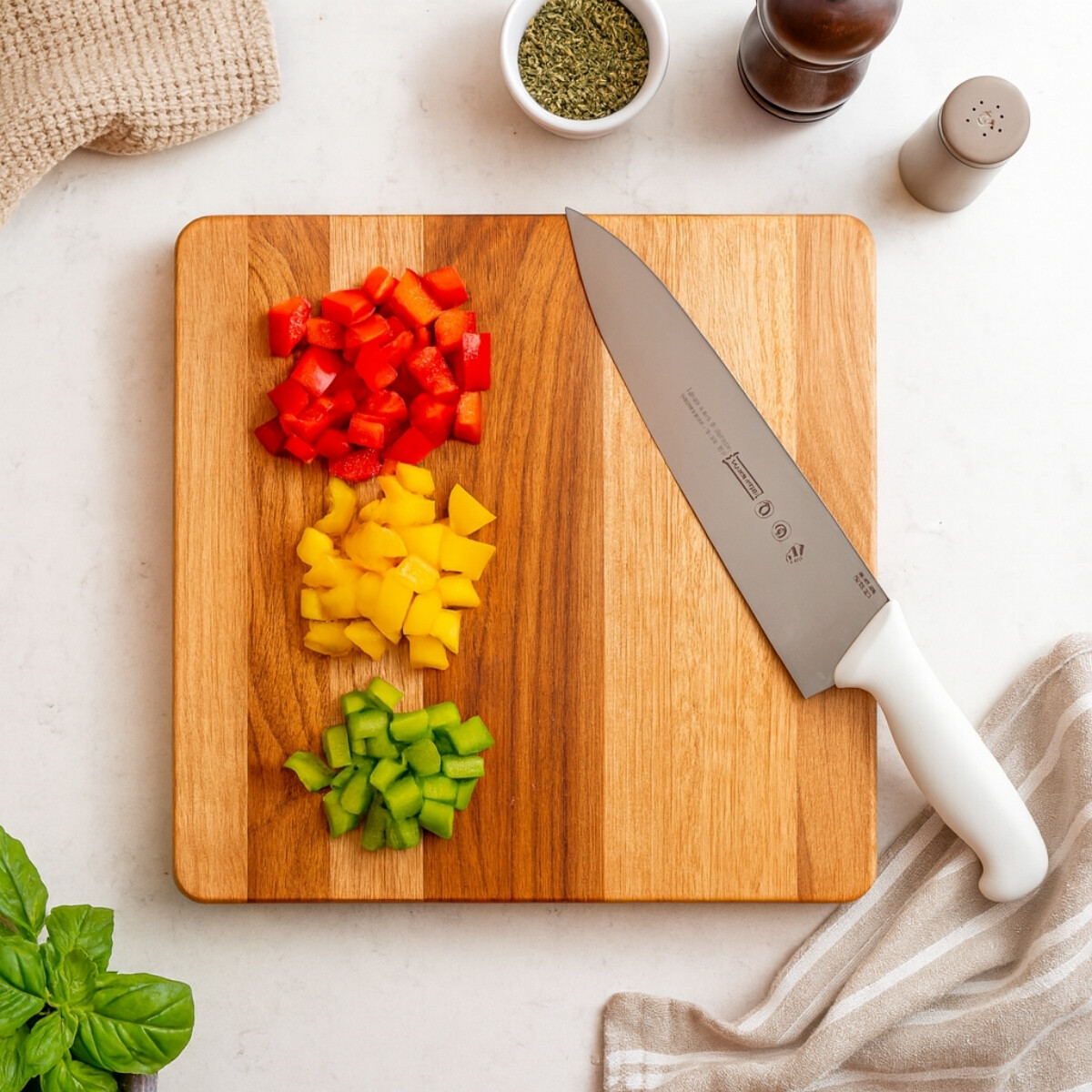 Cuchilla Chef 10" Blanco Mundial 