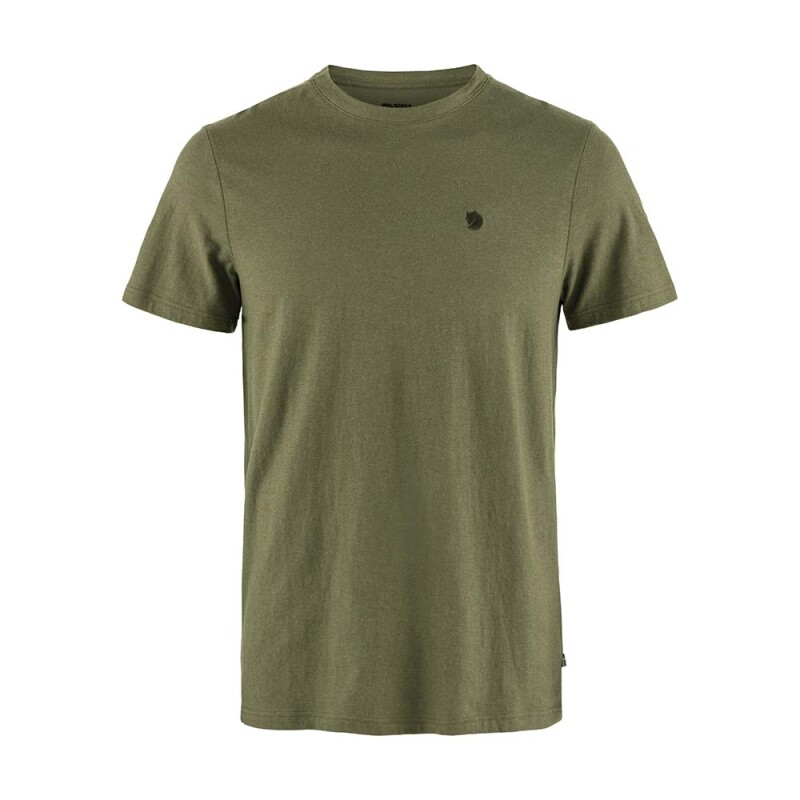 Polo Fjallraven Hemp Blend T-shirt M Hombre Green