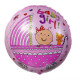 Globo Baby Girl Rosada