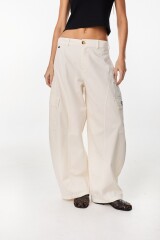 Pantalon Zen Off White