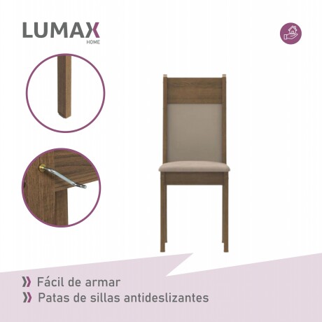 Juego de Comedor Mesa de Madera Tapa 4 Sillas Rustico Juego de Comedor Mesa de Madera Tapa 4 Sillas Rustico