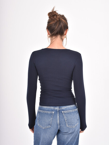 REMERA MUMBAI AZUL OSCURO