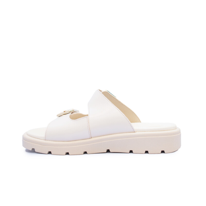 Sandalia de dama Piccadilly Off White