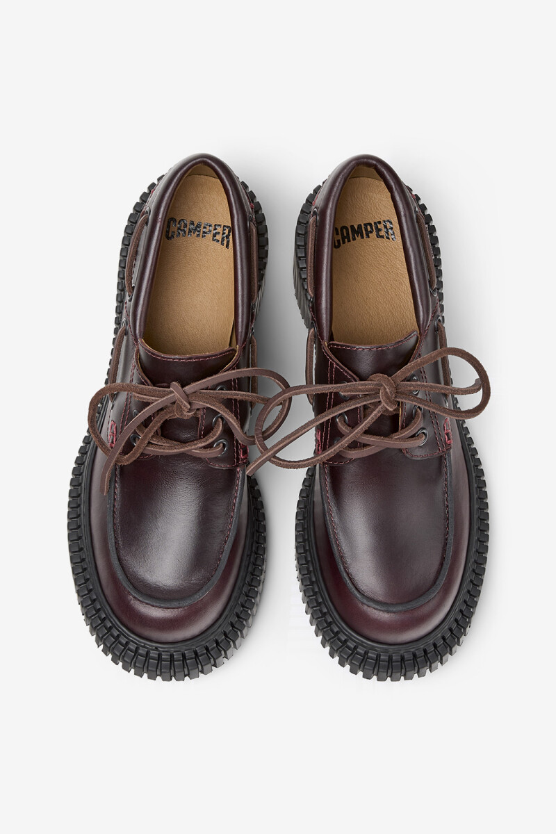 MOCASIN PIX LONDON Bordo