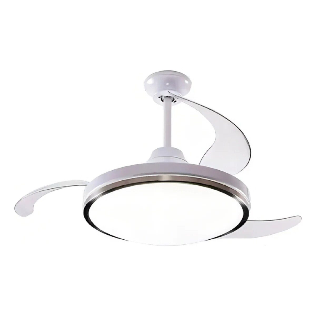 Ventilador De Techo Retractil Niza Con Luz 42" Control 