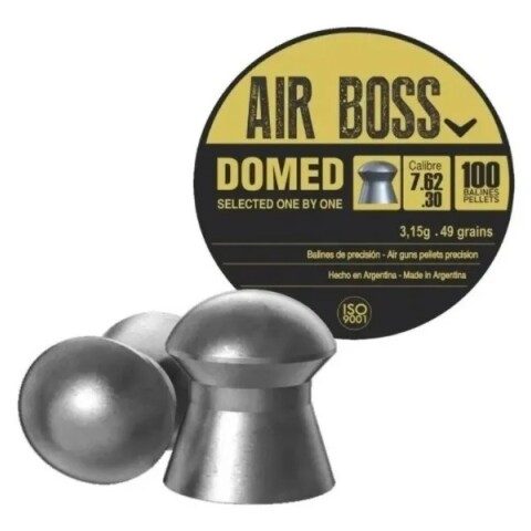 Chumbos Apolo Air Boss 7.62 Mm 100 Unidades 49 Grains Chumbos Apolo Air Boss 7.62 Mm 100 Unidades 49 Grains