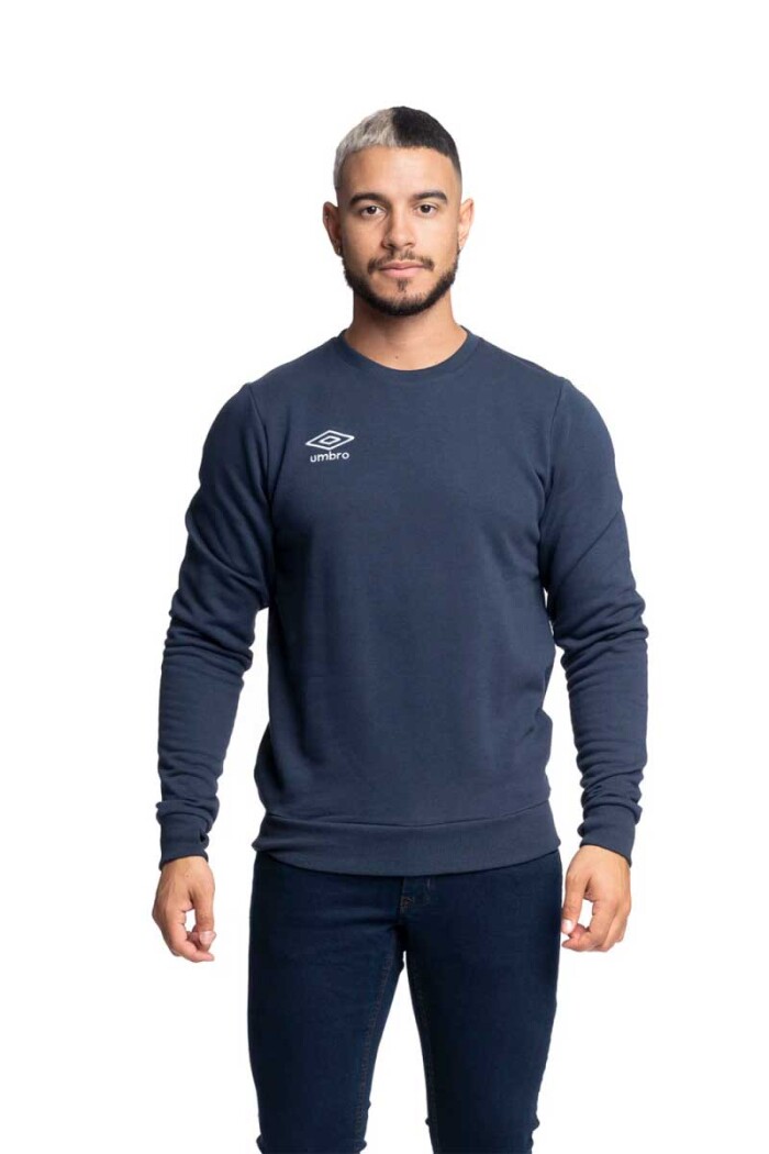 BUZO HOMBRE UMBRO BASICO FELPA Azul