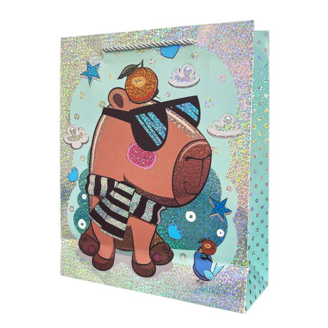 Bolsa Top Mediana Capibara con Lentes