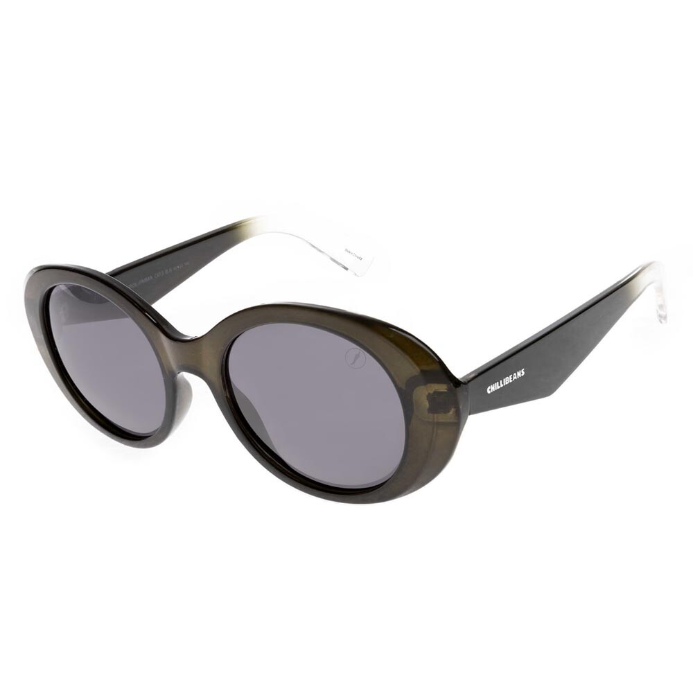 Lentes De Sol Eco Redondo - Mujer Negro/Negro
