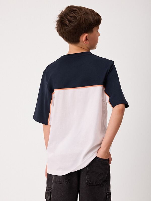 T-SHIRT BOXA TEEN RUSTY Blanco