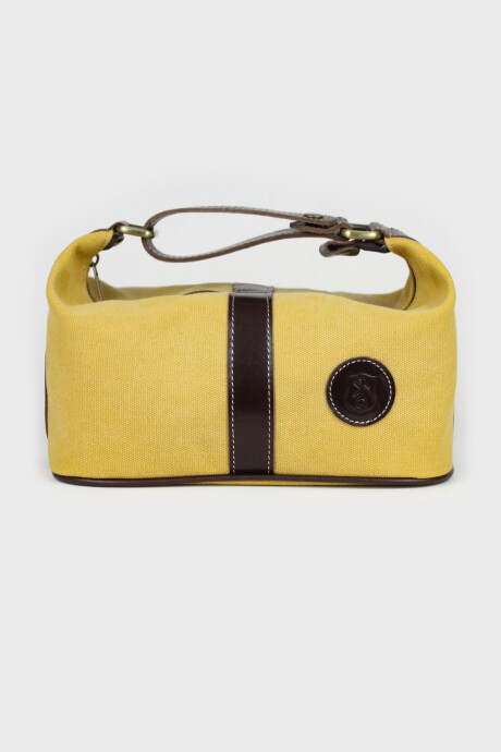 Neceser Aurora Lona Amarillo
