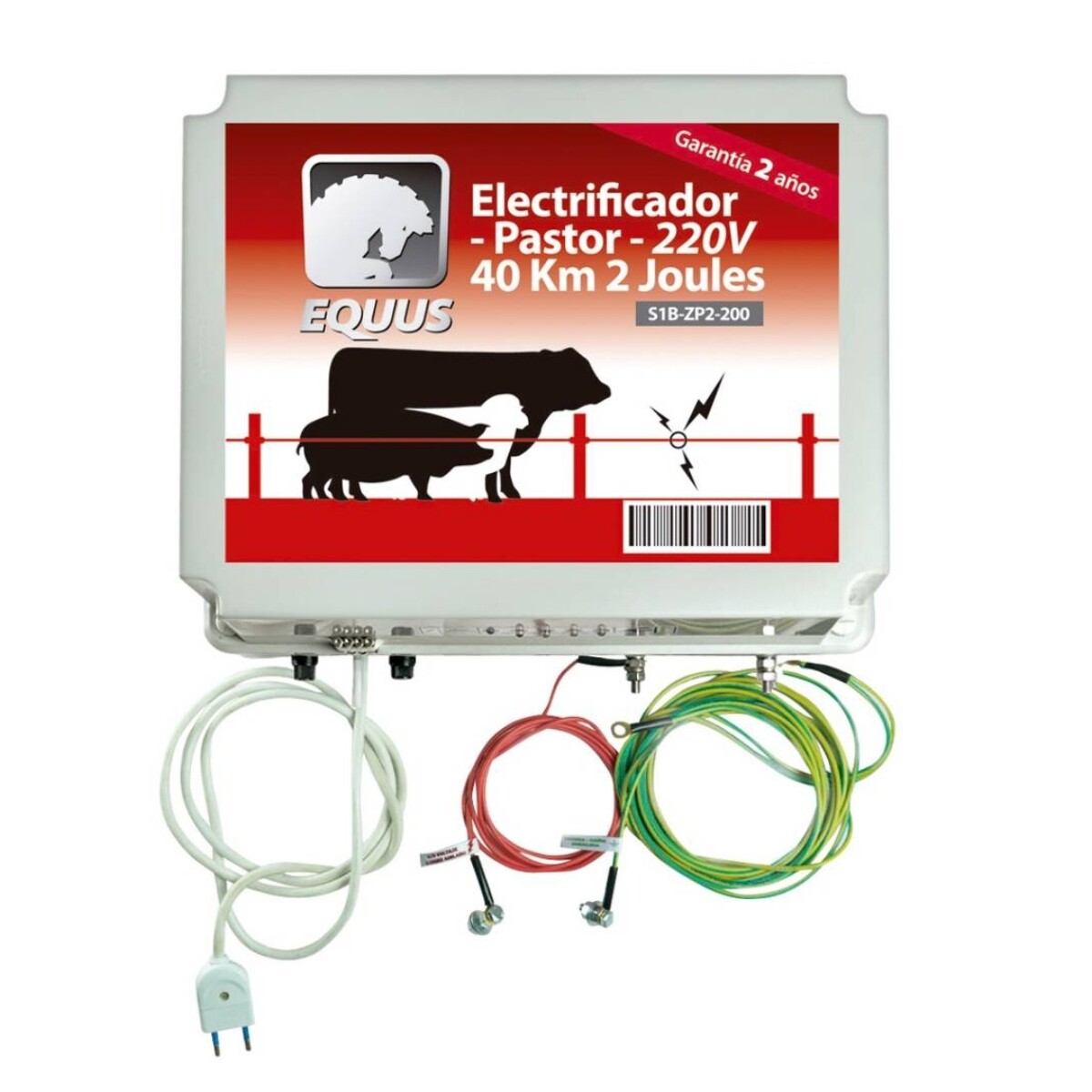 PASTOR ELECTRICO EQUUS 40 KM 1.8 JOULE 