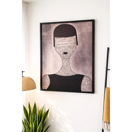Cuadro Decorativo Words 60X80CM H161007 Marco Mdf 001