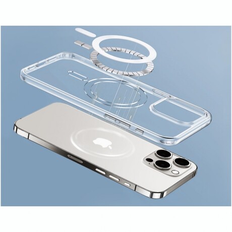 Protector Case Para APPLE Iphone 15 Pro 6,1' Con MagSafe - Transparente Protector Case Para APPLE Iphone 15 Pro 6,1' Con MagSafe - Transparente