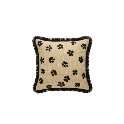 COJIN CUAD BEIGE COMB 45X45CM Unica