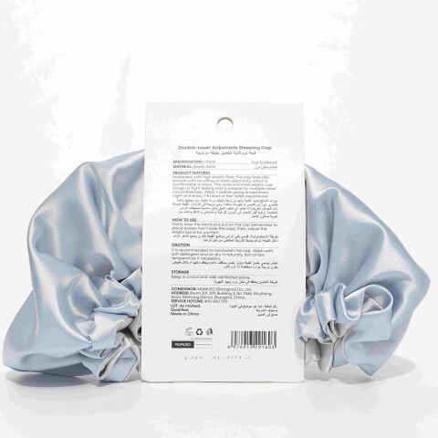 GORRO PARA DORMIR AJUSTABLE DE DOBLE CAPA GORRO PARA DORMIR AJUSTABLE DE DOBLE CAPA