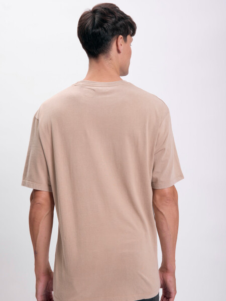 Remera oversize Visón