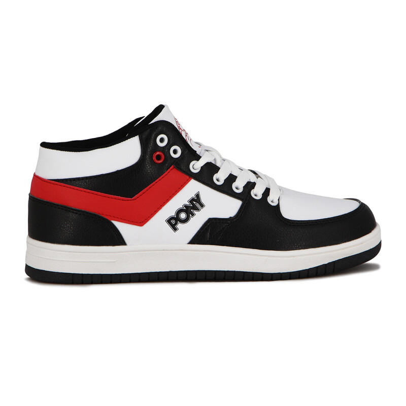 Pony Lifestyle City Wings Men - Negro/Blanco Negro-Blanco