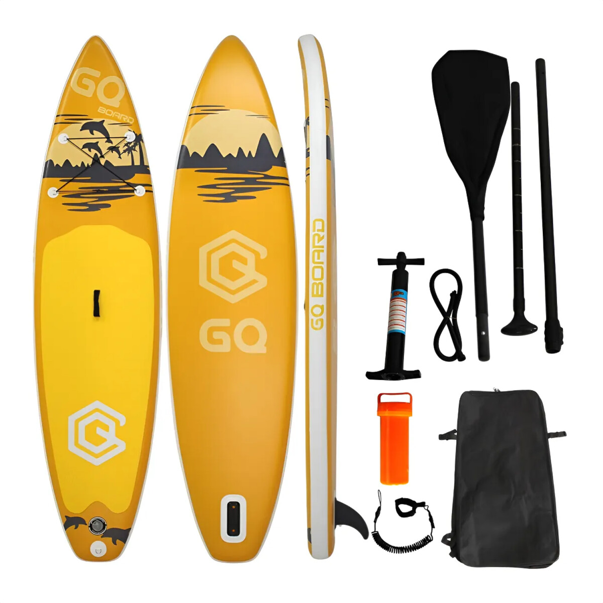Tabla Stand Up Paddle Board Inflable 3.35 + Accesorios - AZUL 