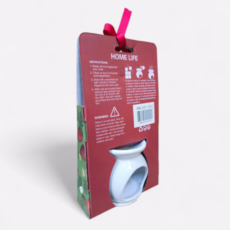 Hornito Aromatizador Con Cera Aromática Strawberry