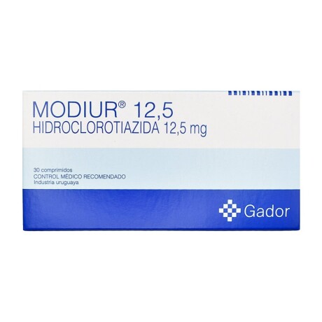 Modiur 12.5 mg 30 comprimidos Modiur 12.5 mg 30 comprimidos
