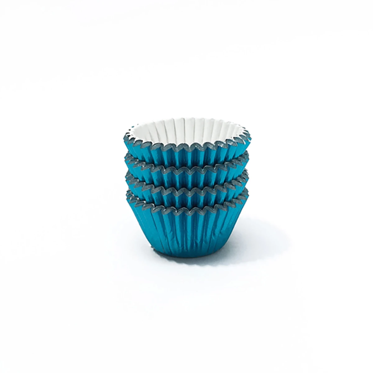 Pirotín Aluminio Mini x72 Azul 
